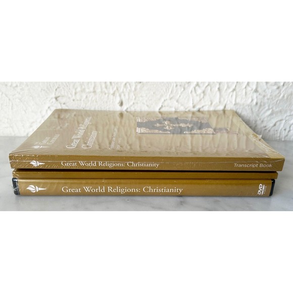 Great Courses Great World Religions-Christianity DVDs-Guidebook-Transcript Book - Picture 3 of 7